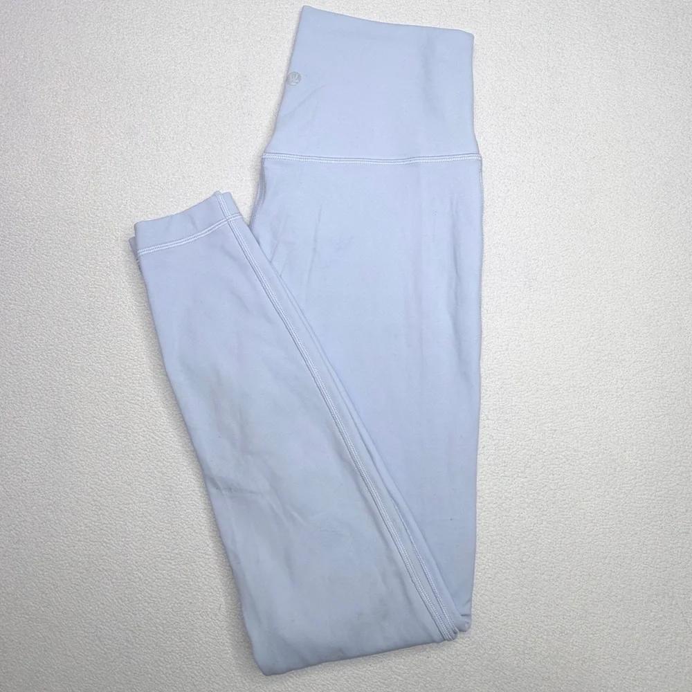 Lululemon Align High-Rise Pant 28"•Blue Linen - Picture 9 of 10